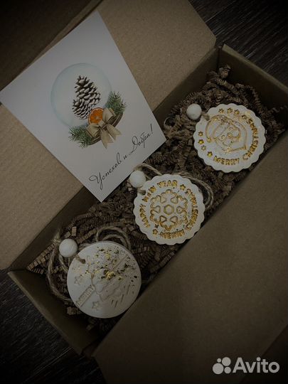 Елочные игрушки ручной работы