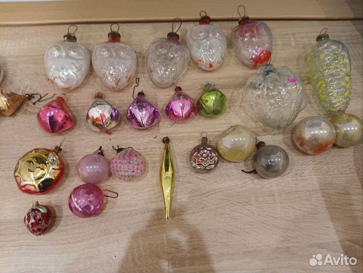 Елочные игрушки СССР