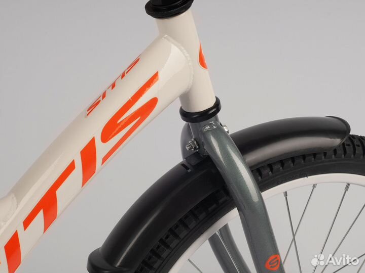 Велосипед sitis wind 20 (2023) White-Orange Sim61
