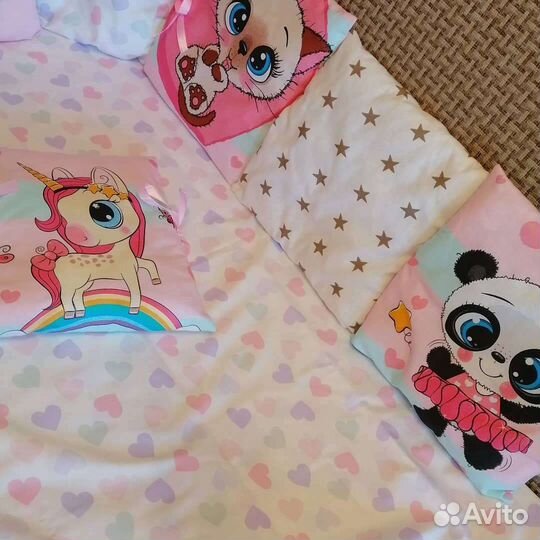Детское постельное белье новое