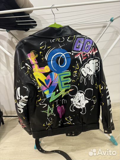 Куртка кожаная женская