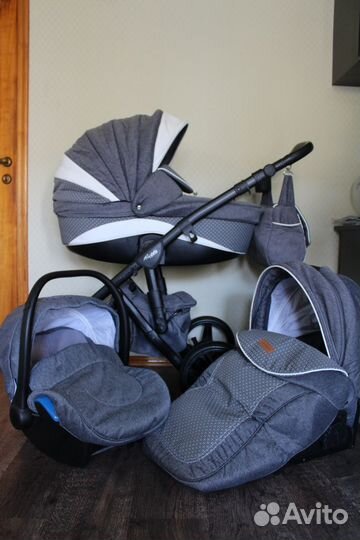 Детская коляска adamex barletta new 3 в 1