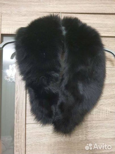 Меховой воротник песец