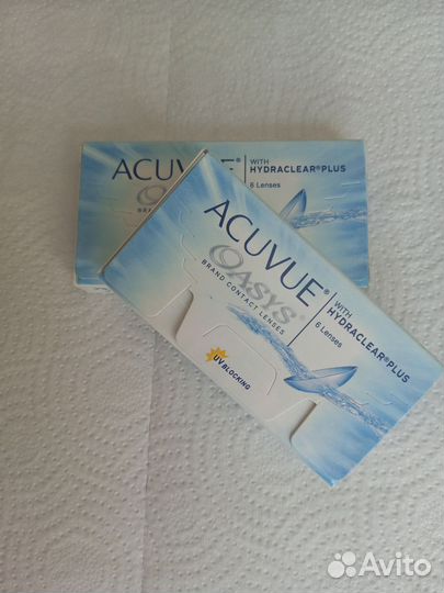 Линзы контактные acuvue oasys линзы Alcon акувью