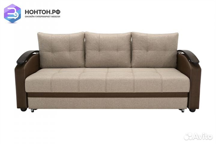 Диван еврокнижка София бежевый