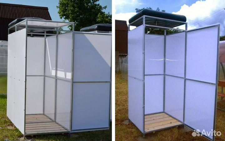 Душ для дачи металлический,Летний душ