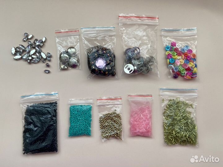 Пайетки Бисер Камни Фурнитура