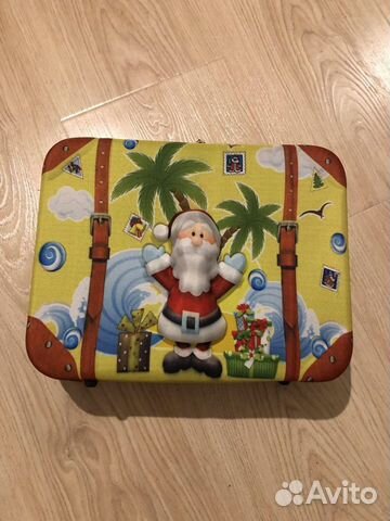 Детский чемодан Дед Мороз и Лето