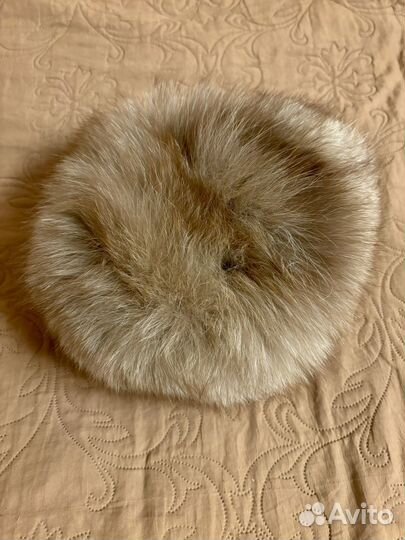 Чернобурка шапка