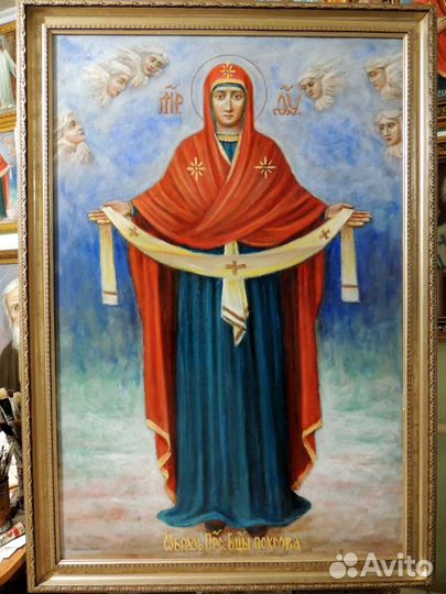 Покрова 110х80см.х/м