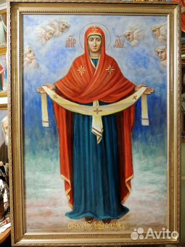 Покрова 110х80см.х/м