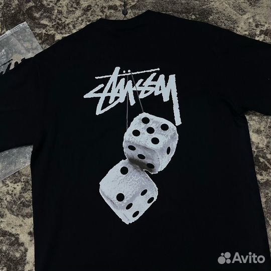 Футболка Stussy кубики