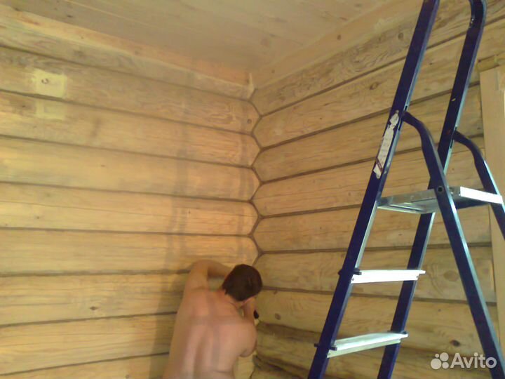 Конопатка срубов