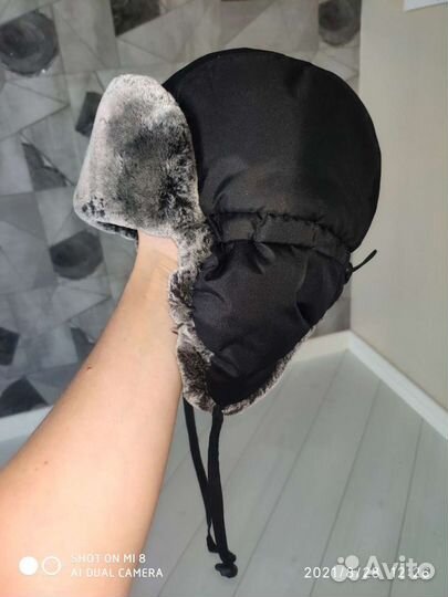 Шапка зимняя для мальчика 48-50