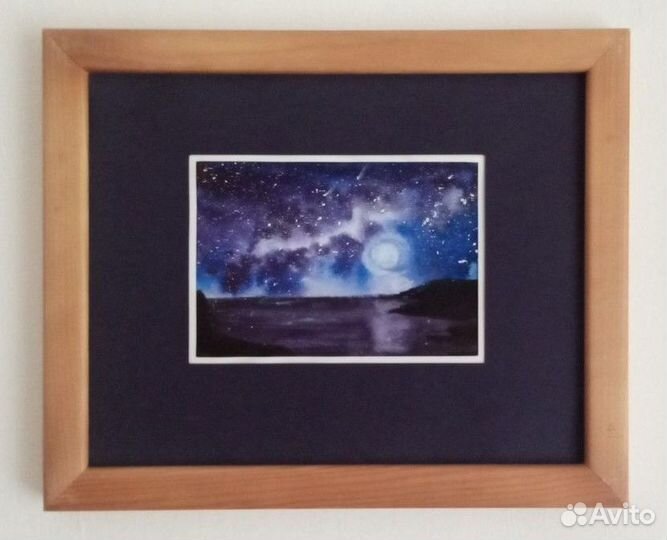 Акварельные картины 