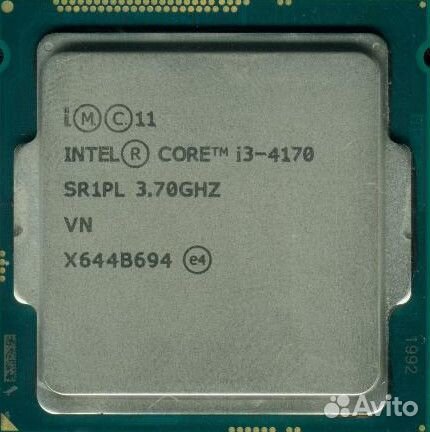 Процессор Intel Core i3-4170 3.7 Ghz (Socket 1150