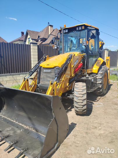 Аренда экскаватора погрузчика услуги трактора