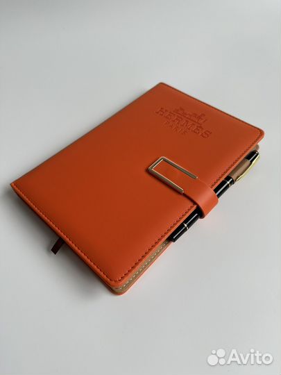 Hermes подарочный набор (блокнот и ручка)
