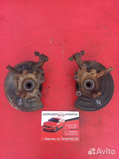 Передние поворотные кулаки Renault Symbol