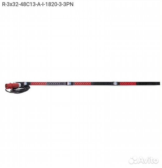 Блок розеток цмо Rem-3x32, Zero U, R-3x32-48C13-A