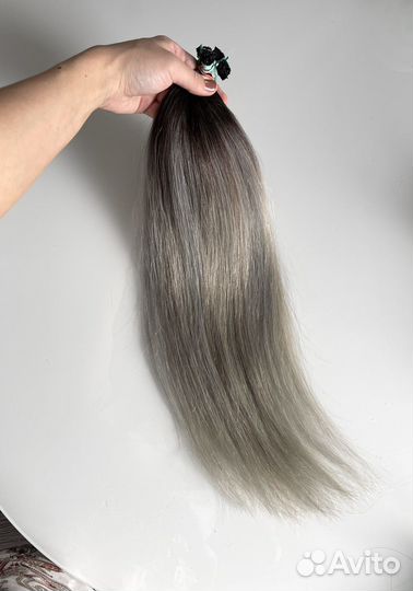 Волосы для наращивания на капсулах б/у