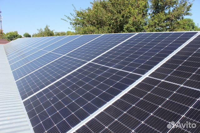 Солнечная электростанция 10 кВт-час объявление продам