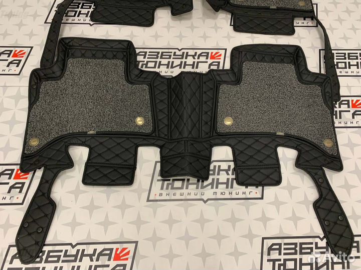 Ковры в салон 3D Toyota LC Prado 150 G8373