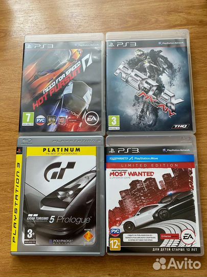 Игровые диски на ps3