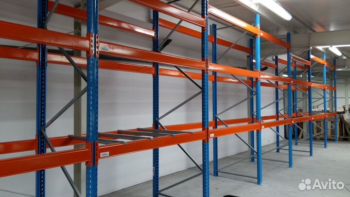 Стеллаж промышленный металлический