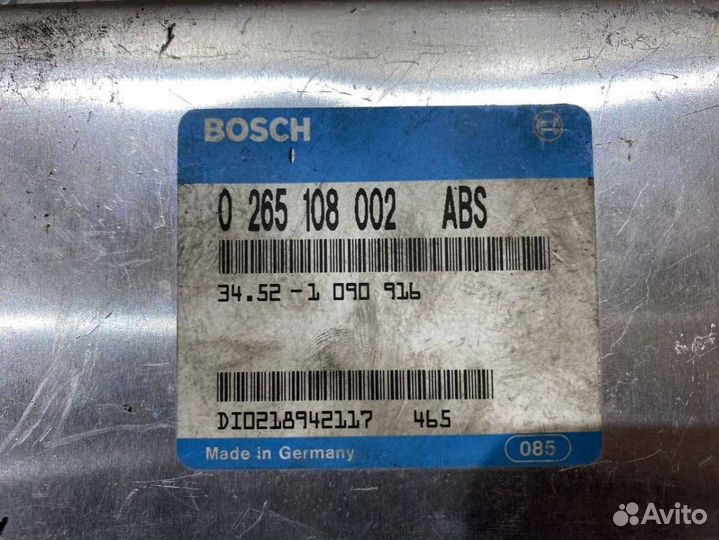 Блок управления ABS BMW 5 E34 0265108002,1090916 Б