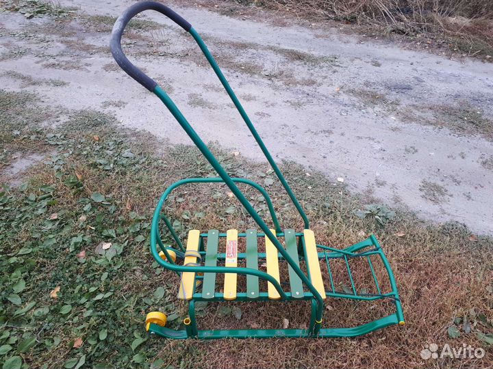 Детские санки с колесами