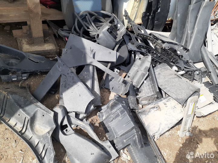 Комплект пластика салона хендай солярис