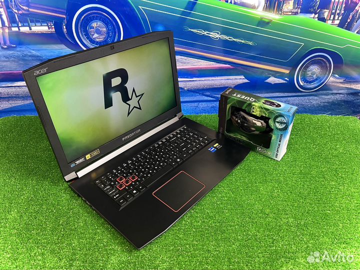 Топовый ноутбук для игр Acer RTX / Гарантия / SSD