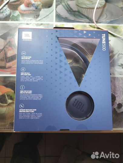 Проводные наушники JBL tune 500