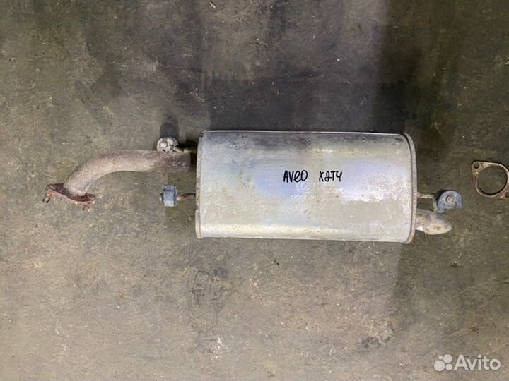 Глушитель Chevrolet Aveo хэтчбек B12D1 2008