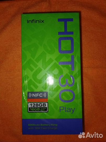 Infinix Hot 30 Play, 8/128 ГБ