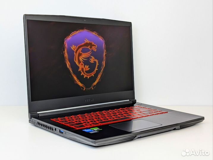 Новый игровой MSI Thin I5-12450H RTX 3050 8/256