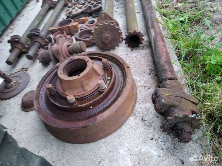 Запчасти на навозоразбрасыватель роу-4,6