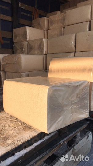 Стружка сухая в мешках