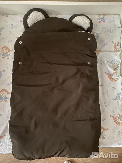 Зимний конверт для новорожденных