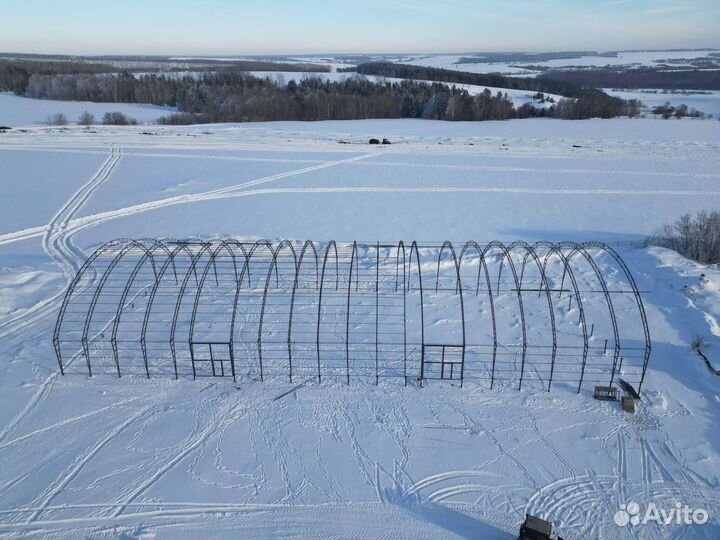 Ангар 15х30м. / Зернохранилище