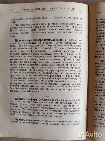 Антикварная Краткий путеводитель по Крыму 1895