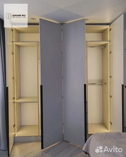 Шкаф с фрезеровкой