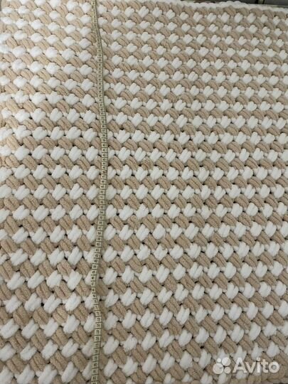 Плед вязаный