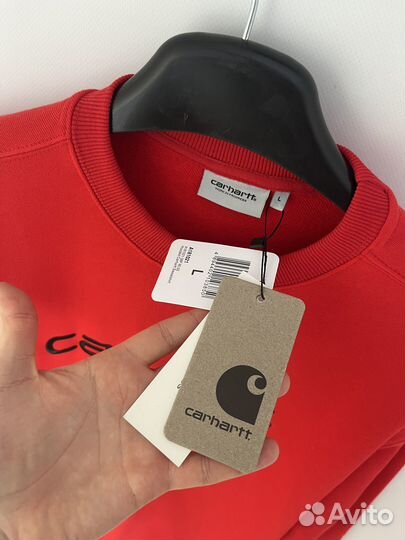 Свитшот Carhartt красный