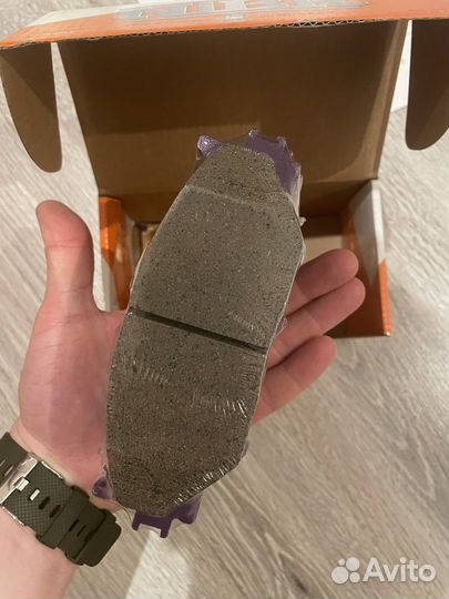 Колодки тормозные передние nibk