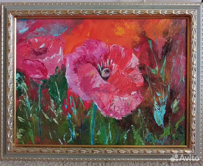 Маки маслом