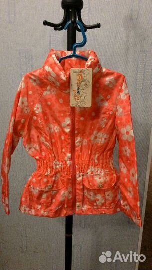 Ветровка для девочки новая