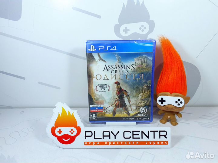 Диск для PS4 Assassin's Creed Одиссея Новый
