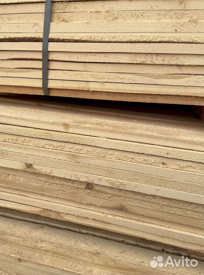 Доска обрезная 25х100